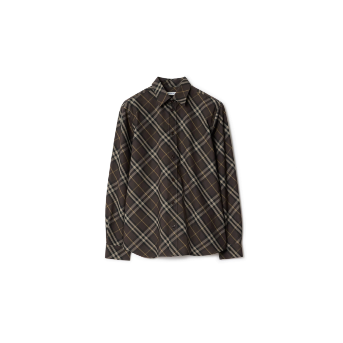 Bv*b*rry relaxed fit check cotton shirt 81150891